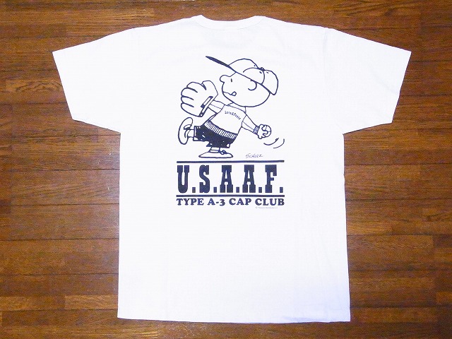 レア☆米国製スヌーピーのミリTシャツ　BUZZ RICKSON×PEANUTS BUZZ RICKSON'S(バズリクソンズ) ピーナッツコラボTシャツ