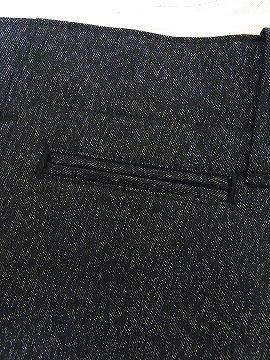 CUSHMAN（クッシュマン） ワークパンツ ブラックシャンブレー ワイド