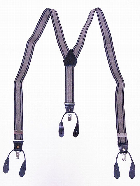 drybones ストライプ サスペンダー付きパンツ ダークグレー dbdsh058-3.jpg