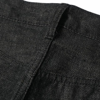 Denime（ドゥニーム） ブラックジーンズ 224-66B 66MODEL BLACK DENIM