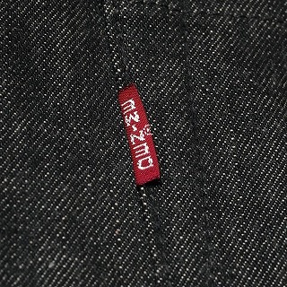 Denime（ドゥニーム） ブラックジーンズ 224-66B 66MODEL BLACK DENIM