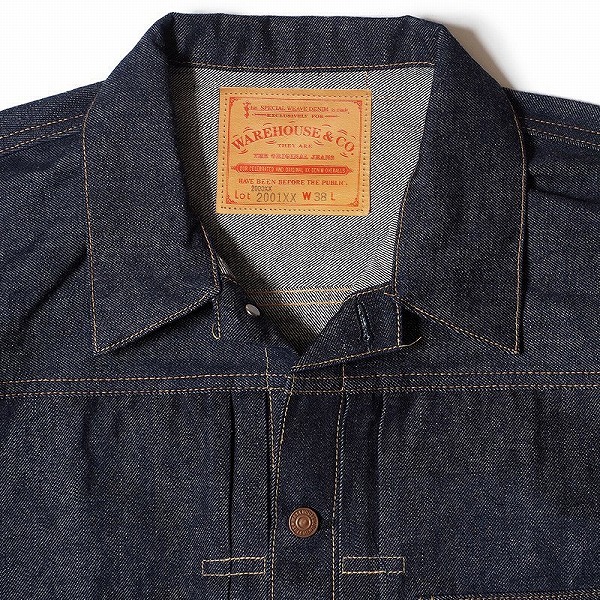 WAREHOUSE（ウエアハウス） デニムジャケット 2001XX(2000XX) DSB