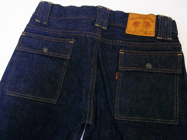 フルカウント　ブッシュパンツ　1246 30/32 楽天市場】FULLCOUNT フルカウント 1246 ブッシュパンツ ジーンズ ワン