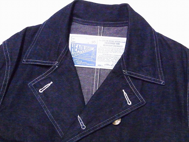 SUGAR CANE - ヘッドライト / HEADLIGHT / 9.5oz. SPECIAL WEAVE