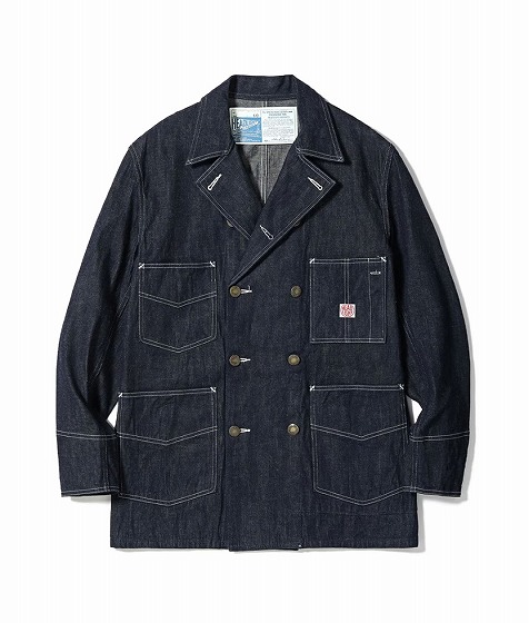 HEAD LIGHT（ヘッドライト） カバーオール HD15844 デニム ダブル