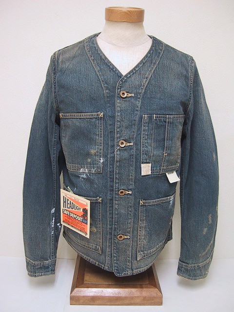 HEADLIGHT[ヘッドライト] カバーオール 11oz.DENIM ENGINEER JACKET