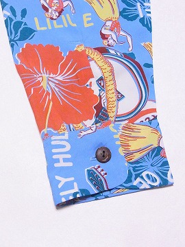 SUN SURF サンサーフ 長袖アロハシャツ SS29203 LOVELY HULA HANDS
