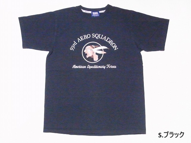 フェローズ Pherrow's Tシャツ 24S-PT7 93rd AERO SQUADRON｜cream05｜02
