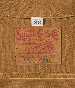 シュガーケーン SUGAR CANE ブラウンダックジャケット SC14602