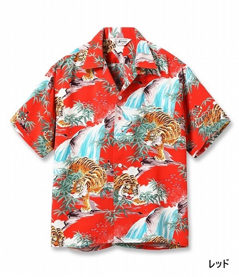SUN SURF サンサーフ アロハシャツ SS39478 SASA TORA 笹虎