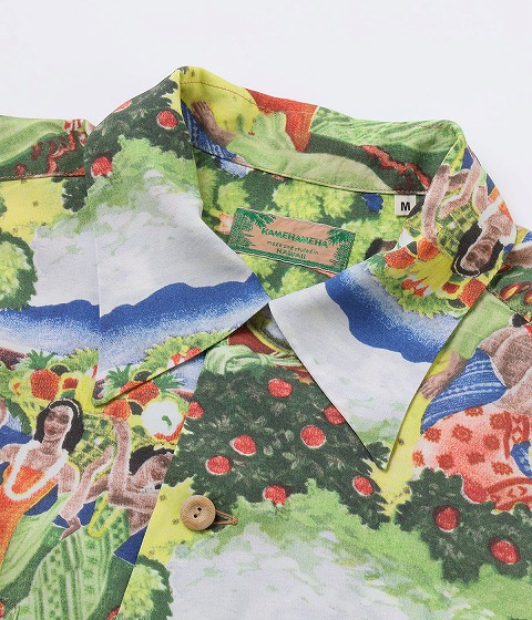 SUN SURF サンサーフ アロハシャツ SS29679 ORIGINAL MATSON MENU