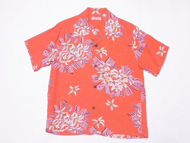 SUN SURF サンサーフ アロハシャツ SS39011 FAMILIAR FLOWER (レッド