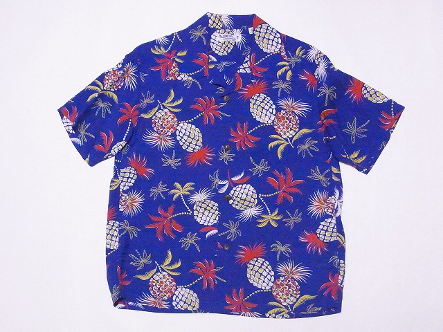SUN SURF サンサーフ アロハシャツ SS39225 PALMS ＆ PINEAPPLE