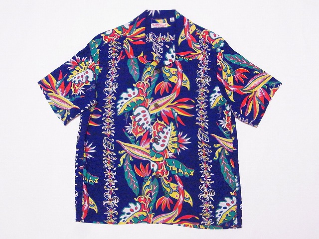 SUN SURF サンサーフ アロハシャツ SS38804 BIRD OF PARADISE