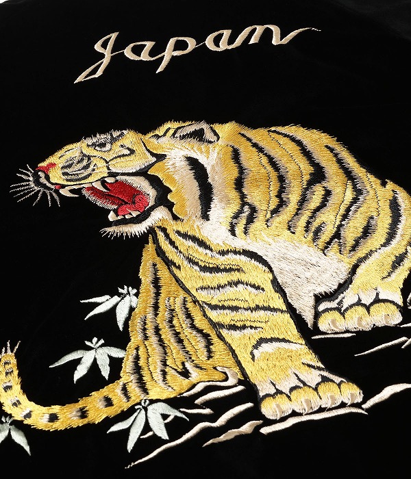 東洋エンタープライズM品番 別珍スカジャン白虎 東洋エンタープライズM品番 別珍スカジャン白虎 東洋