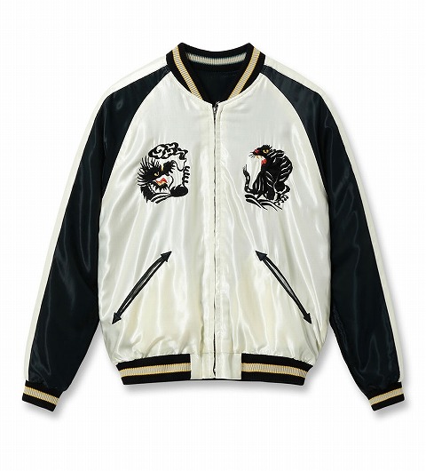 TAILOR TOYO テーラー東洋 スカジャン TT15877 ROARING TIGER × BLACK