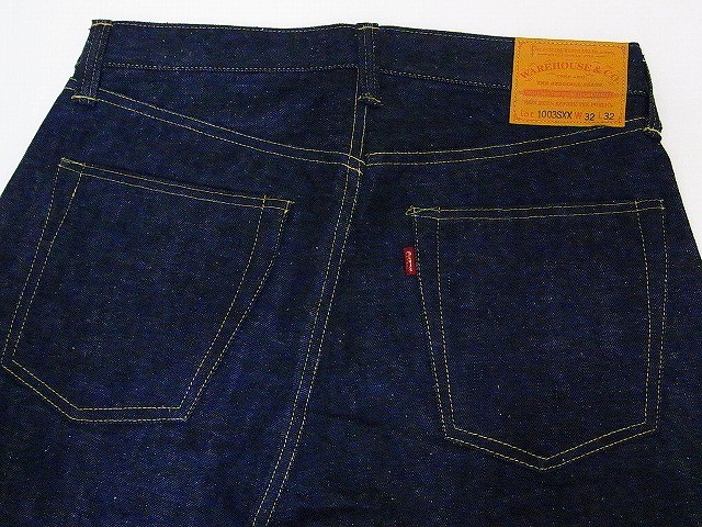 ウエアハウスジーンズ 1003SXX大戦モデル 20周年モデル ネルスレキ WAREHOUSE（ウエアハウス） ジーンズ 1003SXX 大戦モデル 20周年モデル