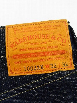 WAREHOUSE（ウエアハウス） ジーンズ 1003XX 大戦モデル 20周年モデル