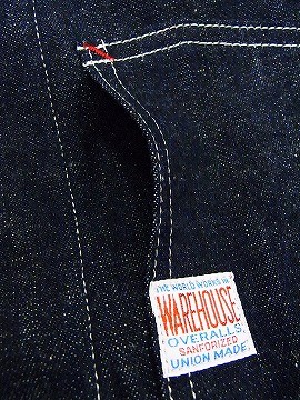 WAREHOUSE（ウエアハウス） カバーオール 2111 ブランケット付き