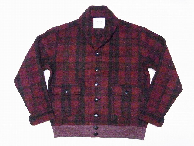 ウエアハウス WAREHOUSE バッファローチェック ウールジャケット 2217 C.C.C. LUMBER JACK JKT BUFFALO  CHECK CCCランバージャックジャケット (レッド/ブラック)