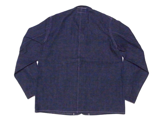 ウエアハウス 1920’S FREE LAND CHORE JACKET wh2224indigo-2.jpg