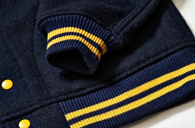 I*A様 【新品】ウエアハウス 1950'S NAVY VARSITY JACK 楽天市場】ウェアハウス WAREHOUSE 1950's ネイビー バーシティ