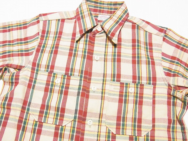 WAREHOUSE（ウエアハウス） ネルシャツ B柄 3104 フランネルシャツ