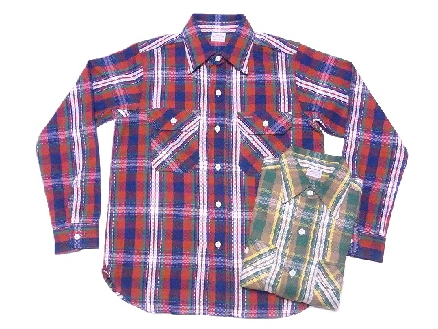 WAREHOUSE（ウエアハウス） ネルシャツ D柄 3104 フランネルシャツ