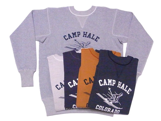 WAREHOUSE（ウエアハウス） スウェット 403 ARMY SKIING セットイン