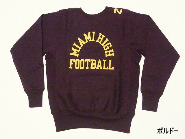 WAREHOUSE（ウエアハウス） スウェット 483 MIAMI HIGH リバース