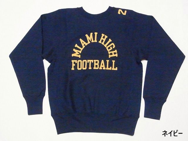 WAREHOUSE ウエアハウス スウェット 483 MIAMI HIGH リバース