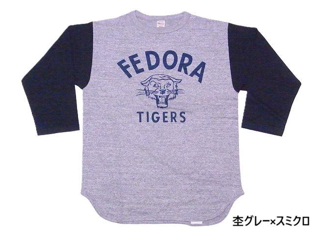 WAREHOUSE（ウエアハウス） ベースボールT 4800 7分袖 FEDORA 七分袖 