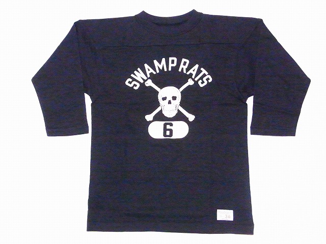WAREHOUSE（ウエアハウス） フットボールTシャツ 4063 七分袖 SWAMP