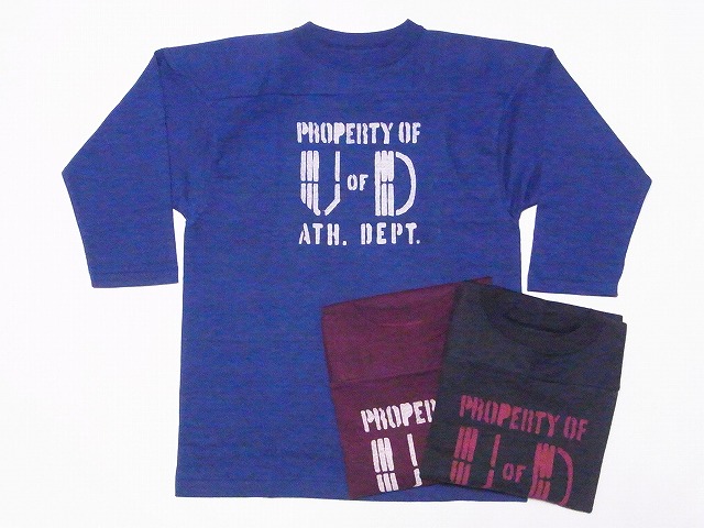 WAREHOUSE ウエアハウス フットボールTシャツ 4063 七分袖 U OF