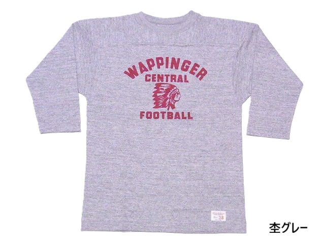 WAREHOUSE（ウエアハウス） フットボールT 4063 WAPPINGER 7分袖