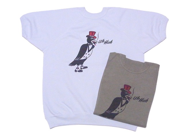 WAREHOUSE ウエアハウス 半袖スウェット 4104 CROW'S NEST