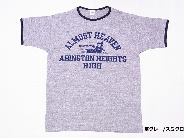 WAREHOUSE ウエアハウス Tシャツ リンガー ALMOST HEAVEN 4059