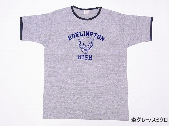 WAREHOUSE Tシャツ リンガー BURLINGTON 4059 リンガーTシャツ リンガーT...