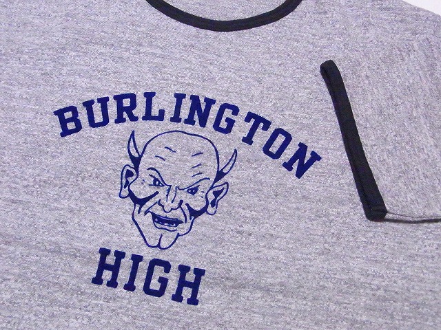 WAREHOUSE . Tシャツ 42 ホワイト/バーガンディ wht24burlington-1.jpg
