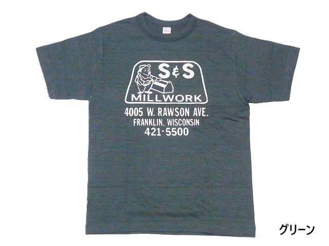 WAREHOUSE（ウエアハウス） WAREHOUSE Tシャツ S＆S 4601 : American