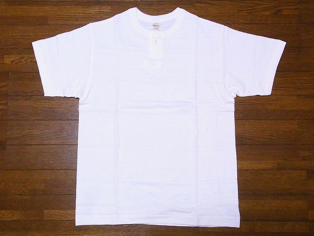 WAREHOUSE ウエアハウス Tシャツ 1ボタンヘンリーネックT 4082