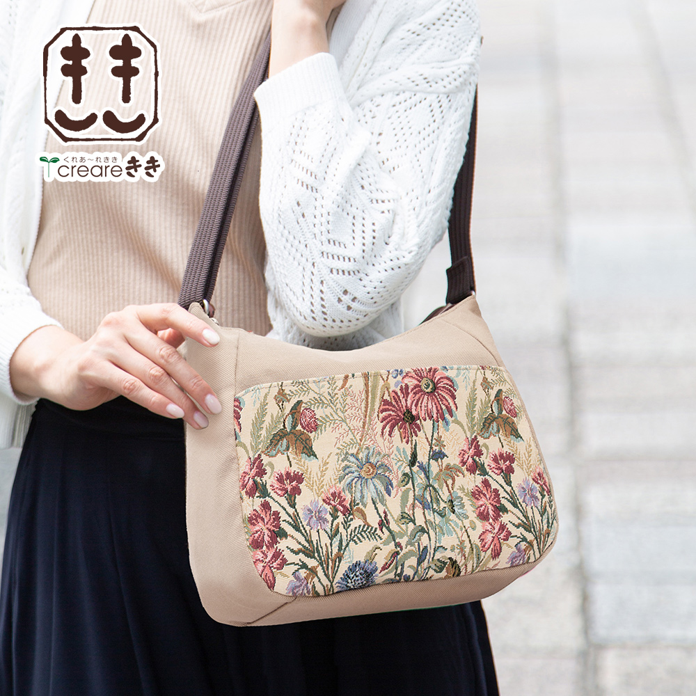 ショルダーバッグ レディース 斜めがけ 軽量 日本製 ゴブラン織り new