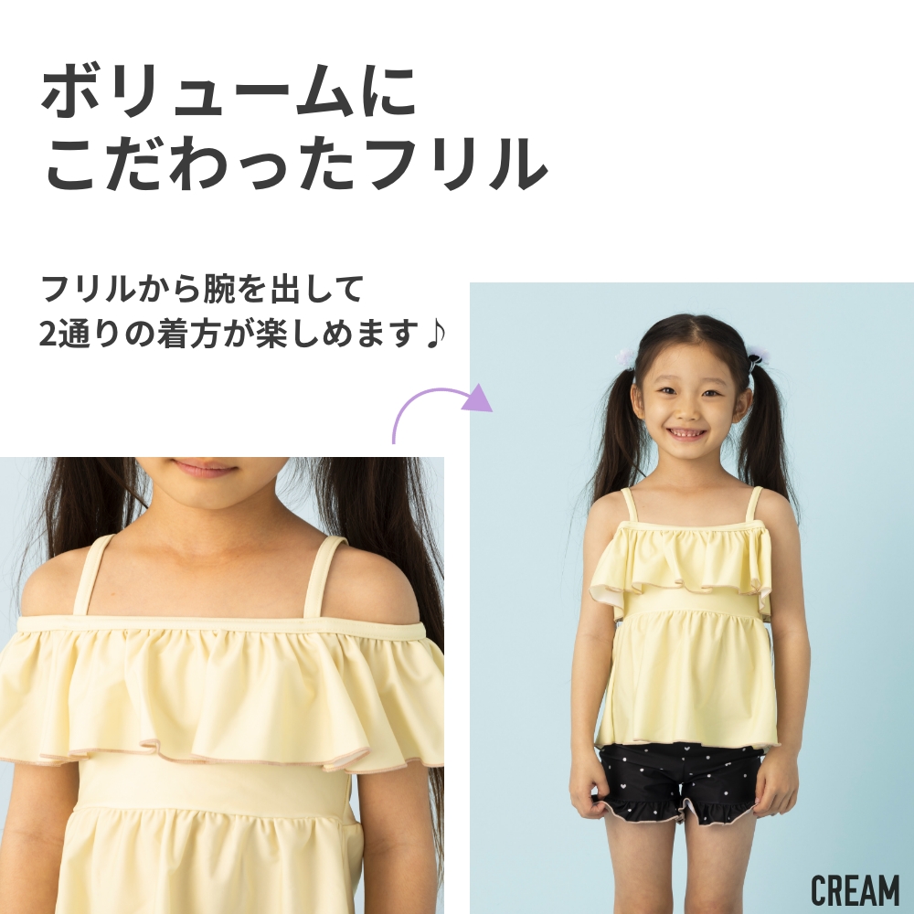 ヒマワリ様☆専用　追加あり88.入園入学セット　女の子　水色フリル付き3点セット 楽天市場】【送料無料】 UVカット 女児 セパレート型 フリル