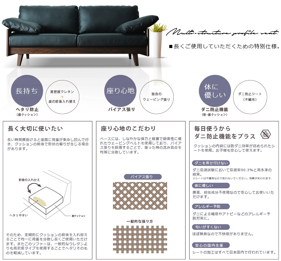ソファー ソファ 革 レザー張り ブラック アイボリー フロアソファー