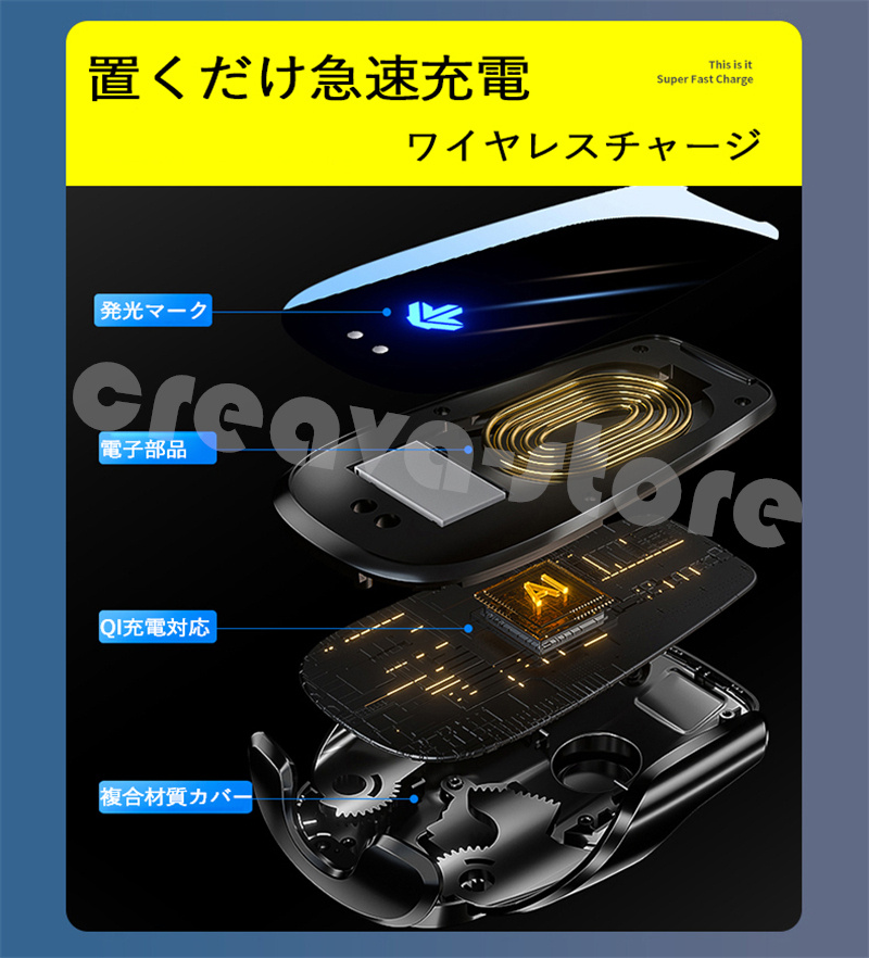 車用 ワイヤレス充電 スマホホルダー QI対応 レクサス Is250 Is200