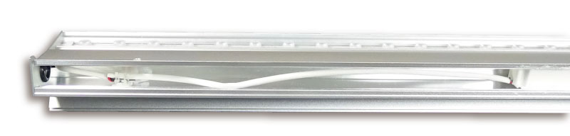 LED看板灯 ラインサインボード 30W 1800mm 3580lm IP65 防水 6000K 昼光色 連結可 シルバー