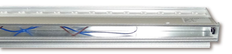 LED看板灯 ラインサインボード 30W 1800mm 3580lm IP65 防水 6000K 昼光色 連結可 シルバー