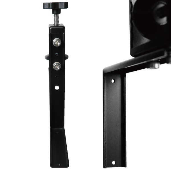 ソーラー看板用取付金具 2個セット 省エネ 長時間点灯型用