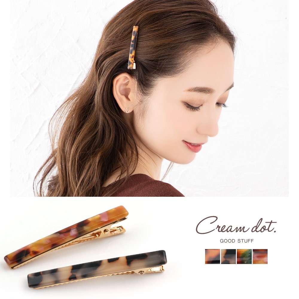 Cream dot. 【本日限定！全品10％OFFクーポン】ヘアクリップ