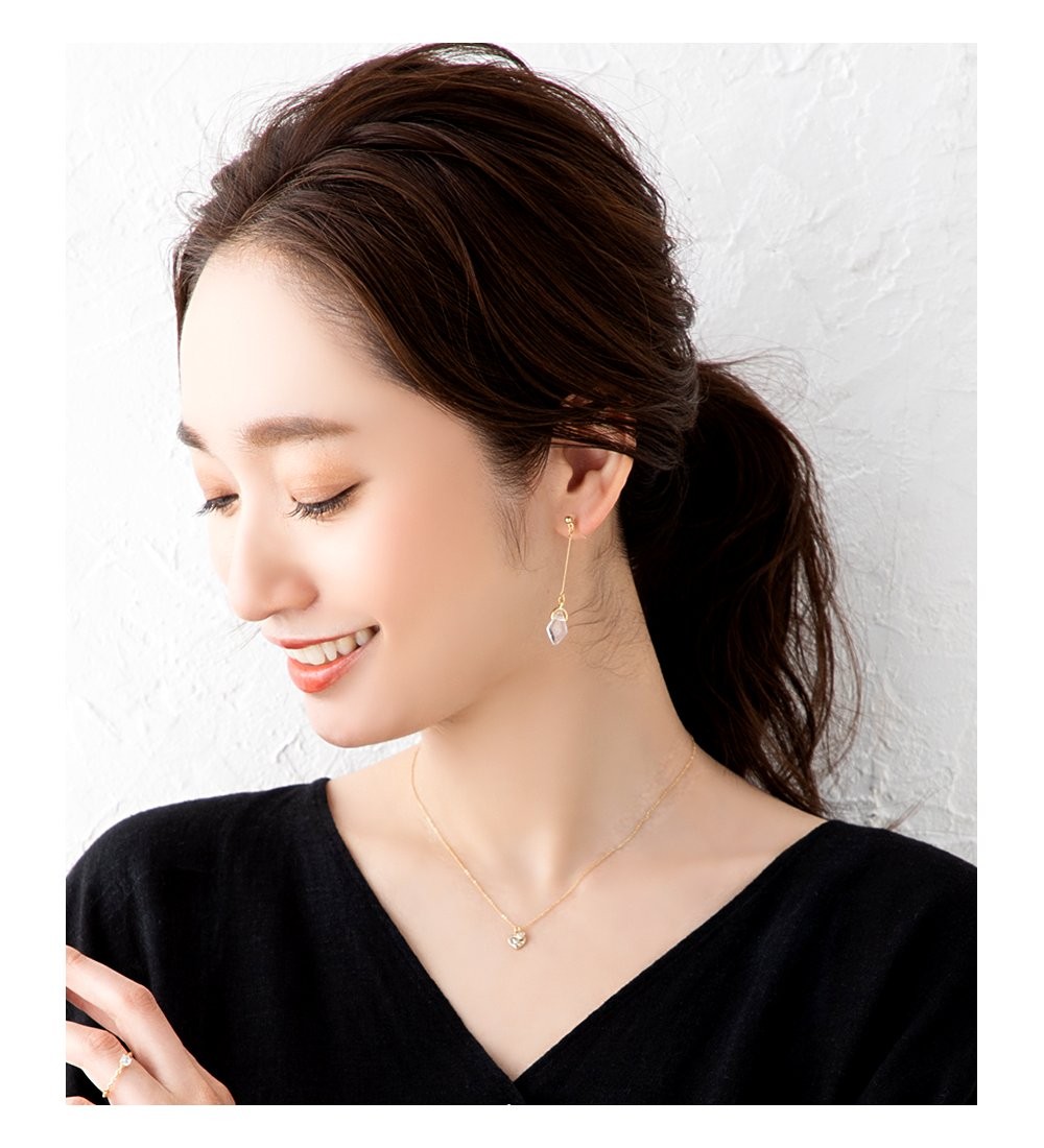 Cream dot. 【全品送料無料⇒7月21日23：59迄】ピアス 金属